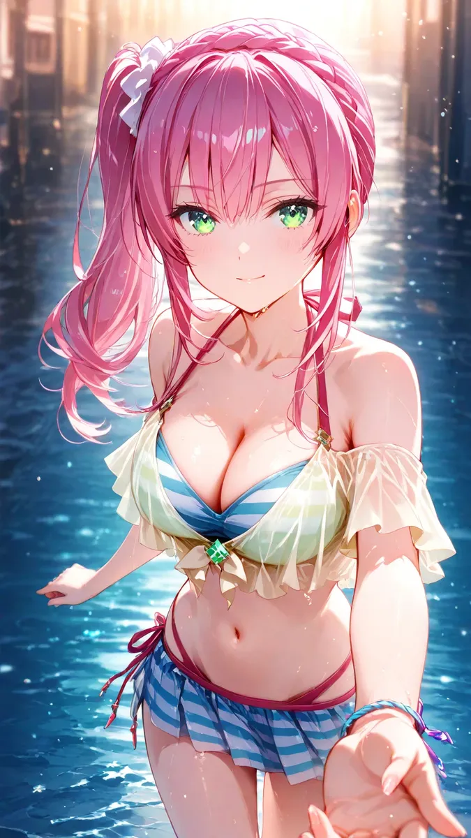 a beautiful girl at the sea - Image 36