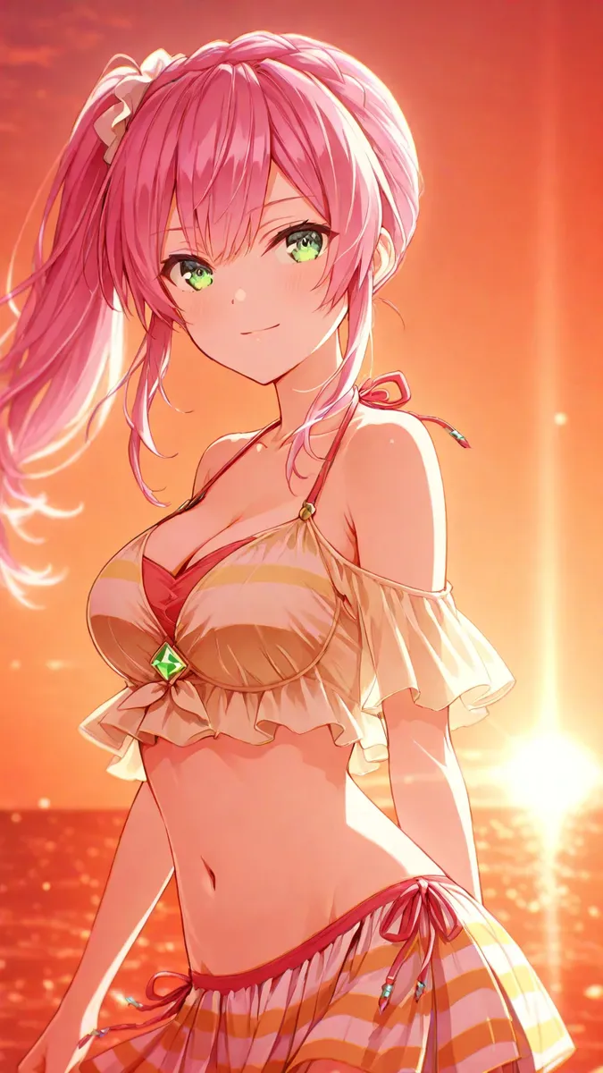 a beautiful girl at the sea - Image 48