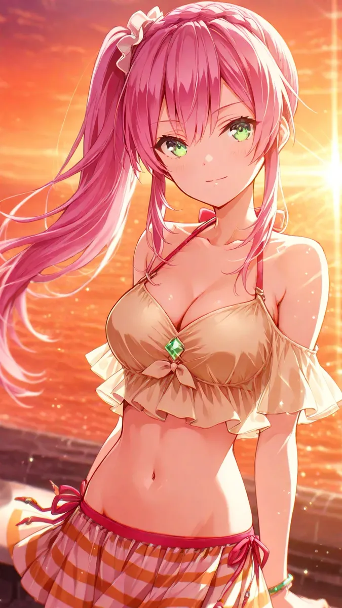 a beautiful girl at the sea - Image 50