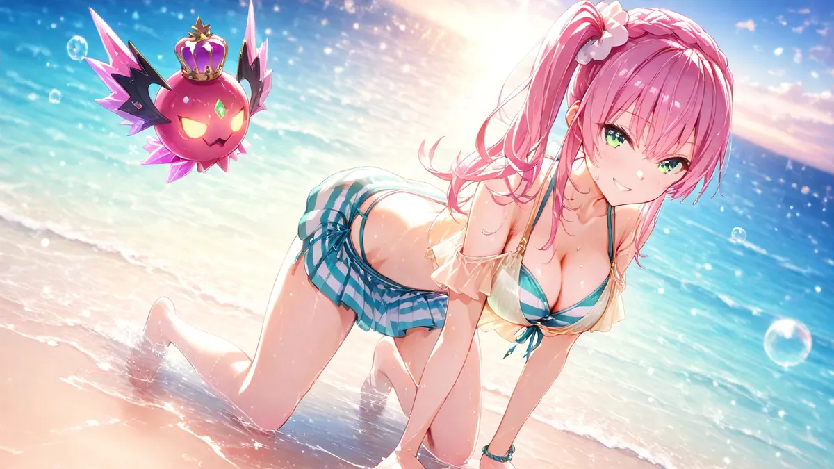 a beautiful girl at the sea - Image 63