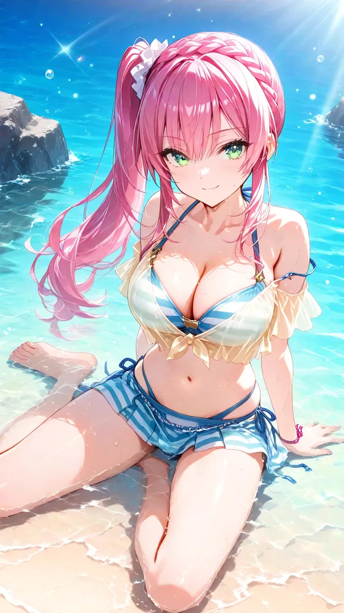 a beautiful girl at the sea - Image 71