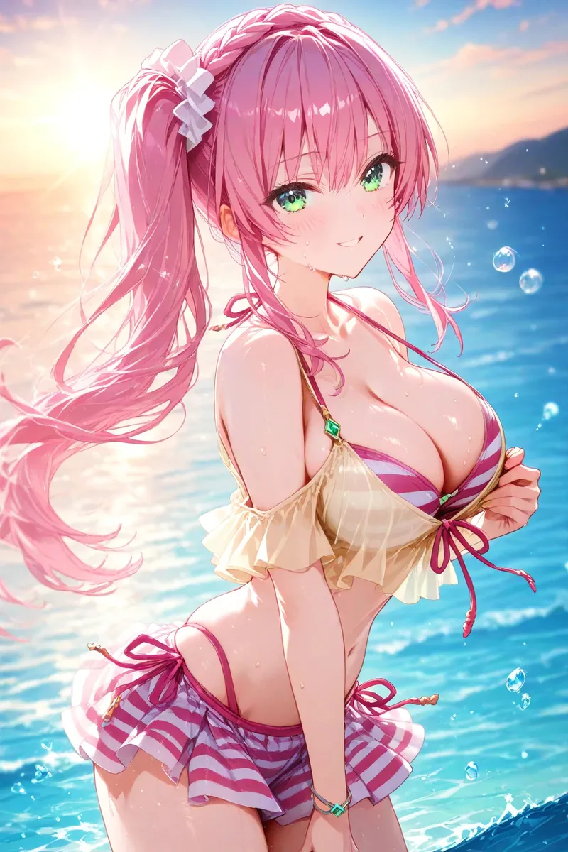 a beautiful girl at the sea - Image 72