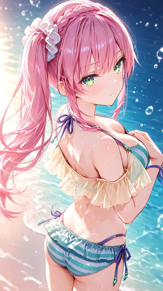 a beautiful girl at the sea - Image 80