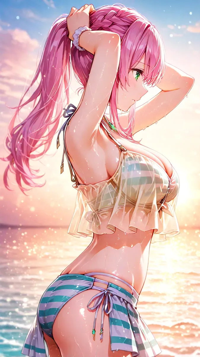 a beautiful girl at the sea - Image 88