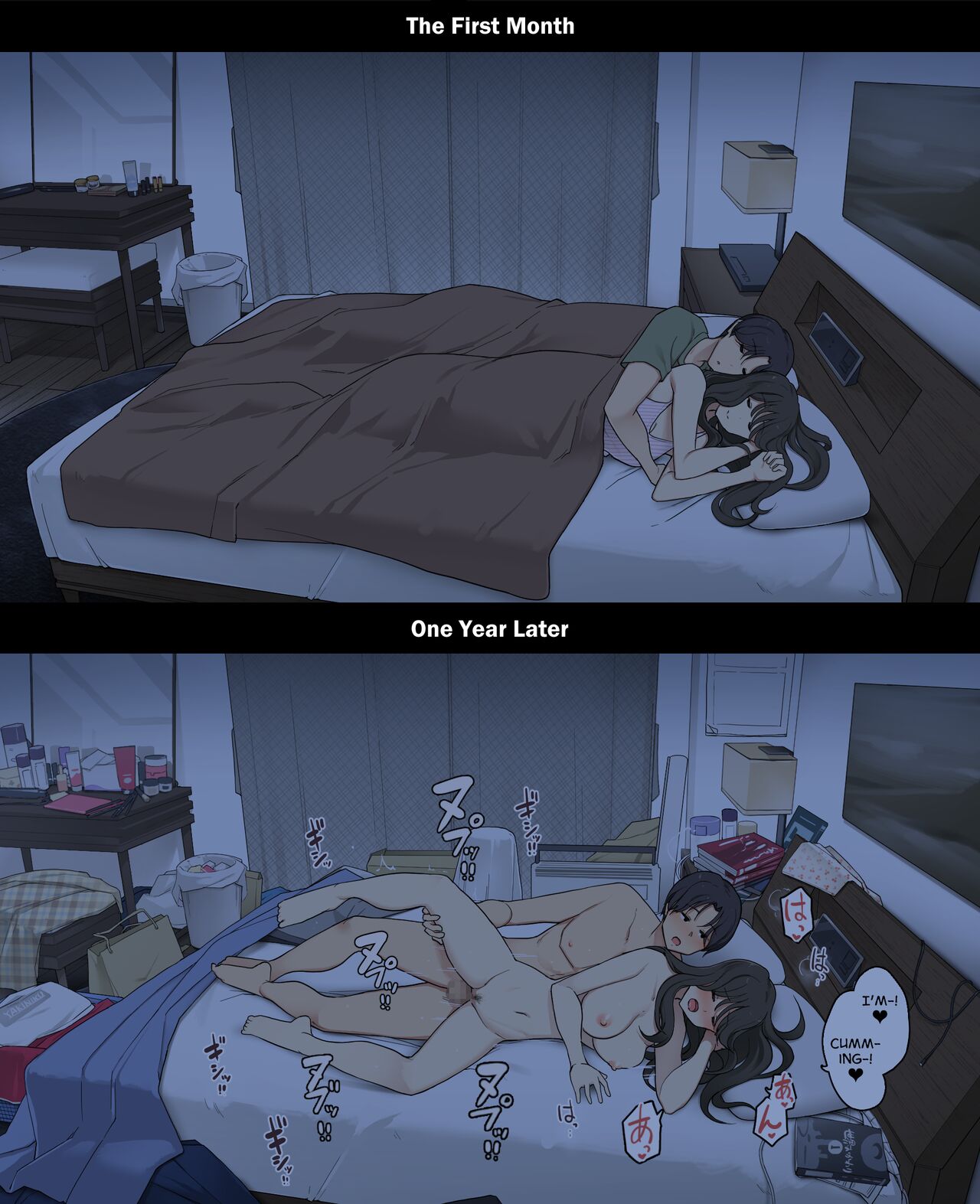 A Day in the Life of a Couple Their First Month Living Together vs. One Year Later - 29 Pics - Image 23