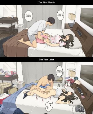 A Day in the Life of a Couple Their First Month Living Together vs. One Year Later - 29 Pics - Page 2