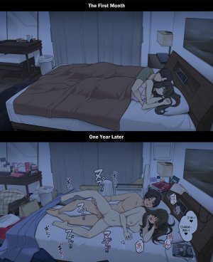 A Day in the Life of a Couple Their First Month Living Together vs. One Year Later - 29 Pics - Page 23