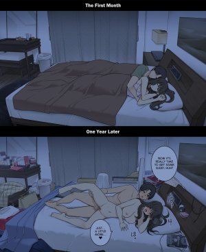 A Day in the Life of a Couple Their First Month Living Together vs. One Year Later - 29 Pics - Page 25