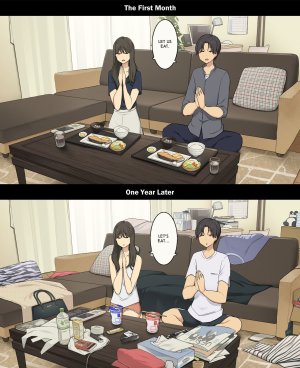 A Day in the Life of a Couple Their First Month Living Together vs. One Year Later - 29 Pics - Page 7