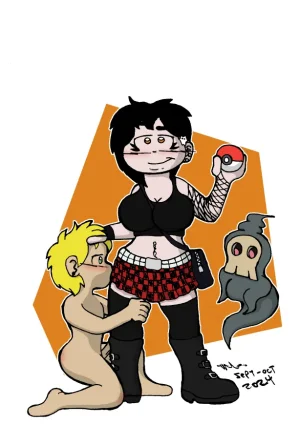 A femdom on her Pokemon journey. - Page 9