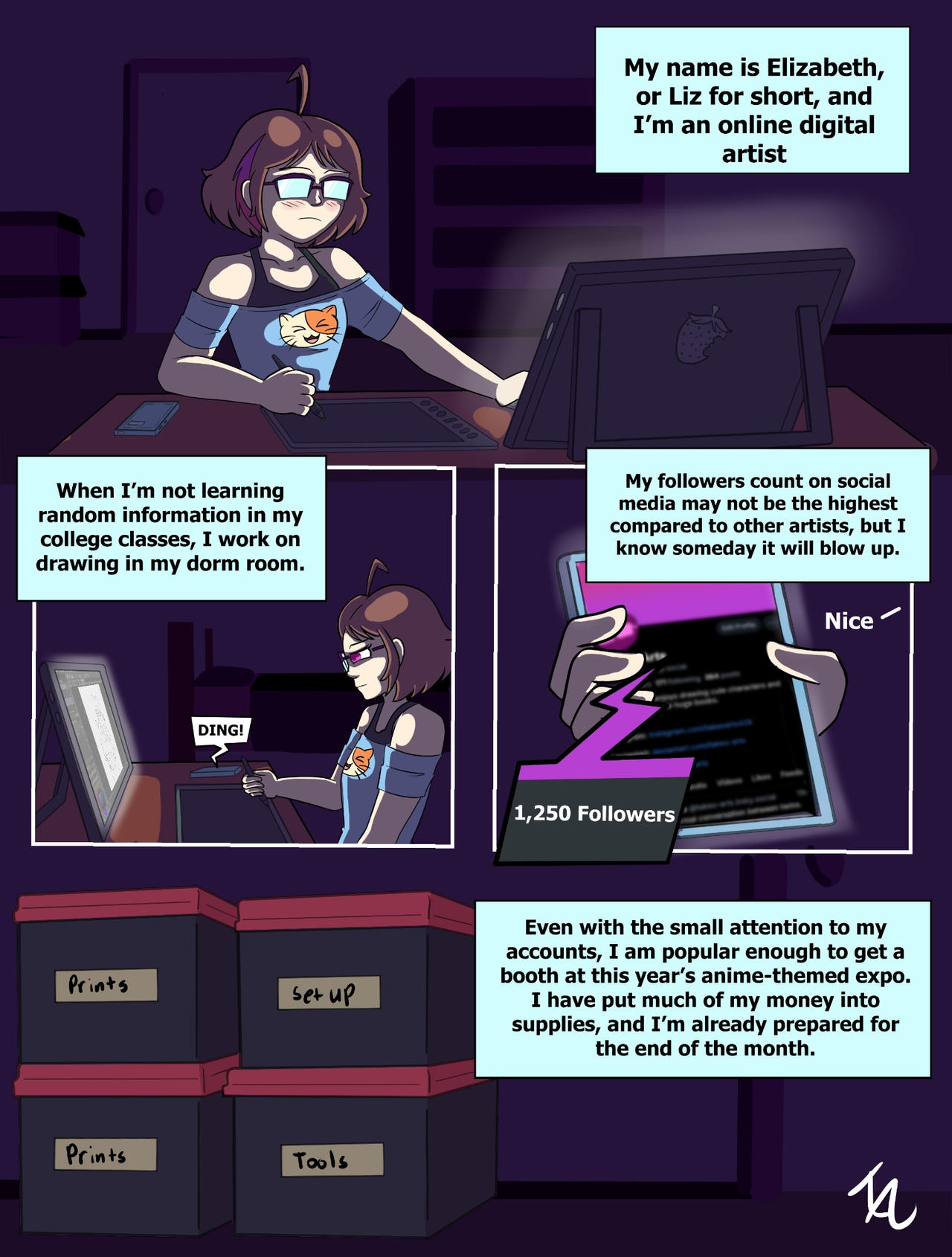 A growing artist - Image 1