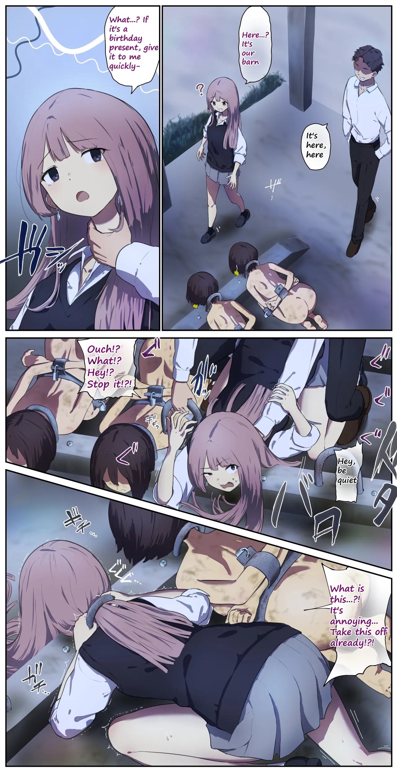 A life in the barn as punishment for a delinquent girl who has been spoiled until now - Image 2