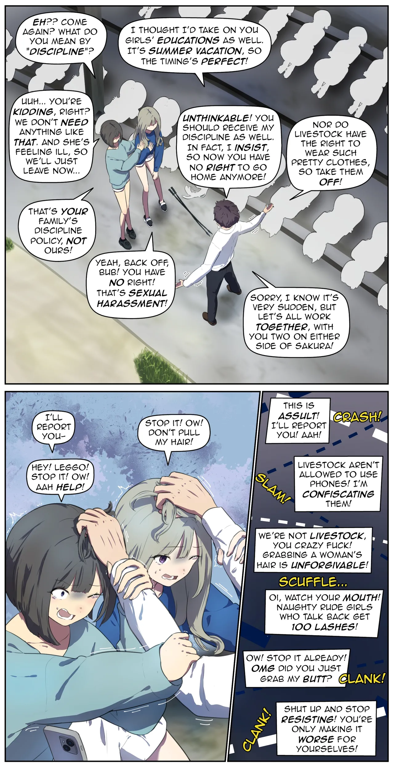A life in the barn as punishment for a delinquent girl who has been spoiled until nowTranslated by kochakaden - Image 12