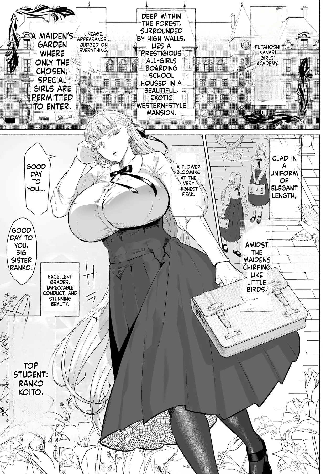 Aburanabeshiki puru Hijiri Futanari Jogakuin no Imposter - Image 3