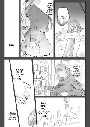 Aburanabeshiki puru Hijiri Futanari Jogakuin no Imposter - Page 54