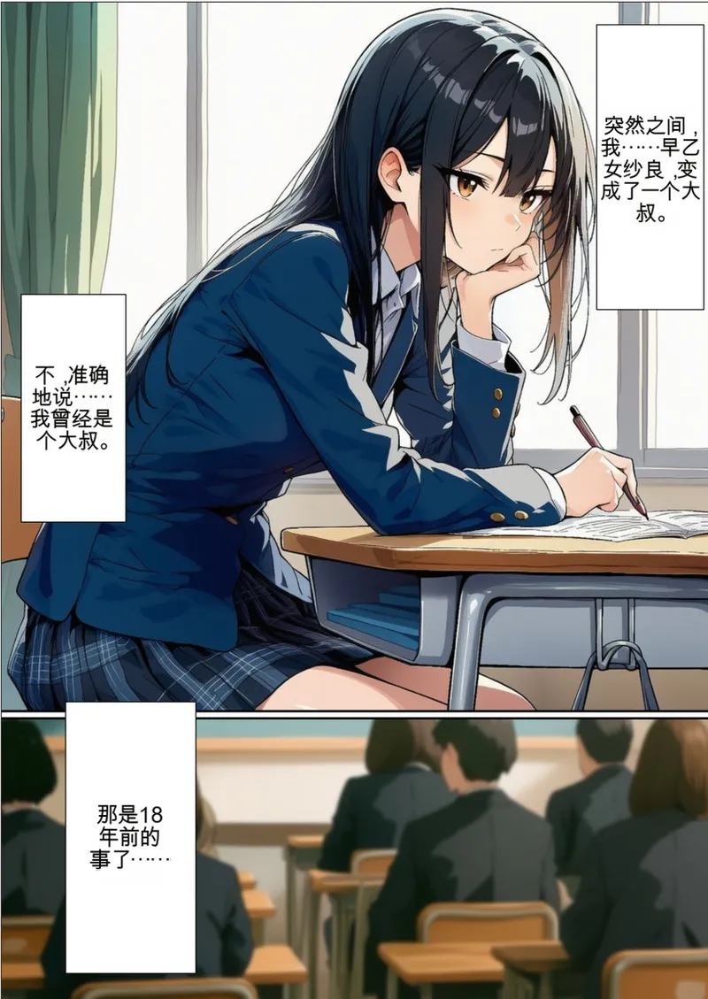 After Reincarnating as a High School Girl I Decided to Give Being Held by an Old Man - Image 2