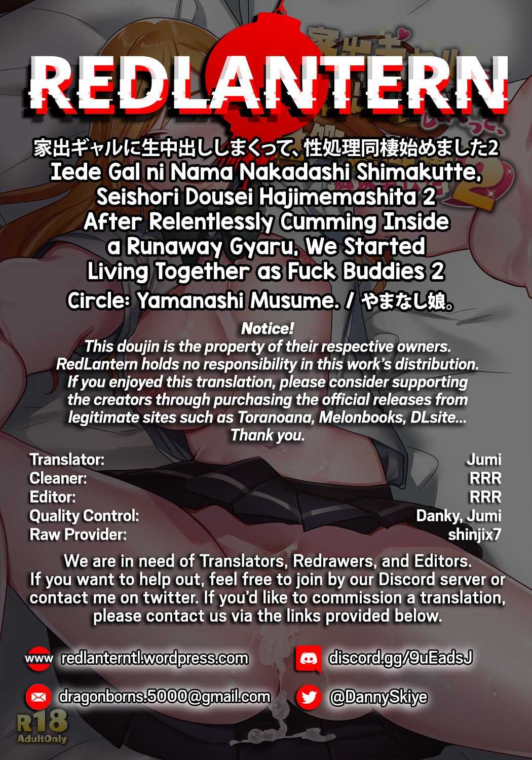 After Relentlessly Cumming Inside a Runaway Gyaru, We Started Living Together as Fuck Buddies 2 - 40 Pics - Image 40