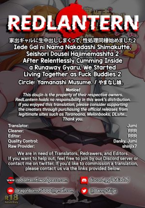 After Relentlessly Cumming Inside a Runaway Gyaru, We Started Living Together as Fuck Buddies 2 - 40 Pics - Page 40