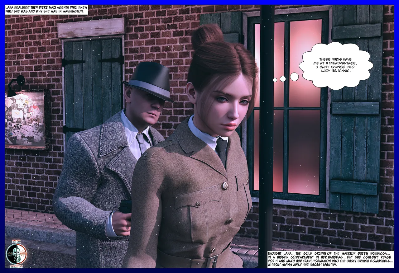 AG Blunder Woman and Lady Britannia Saving Christmas 1-7 - Image 9