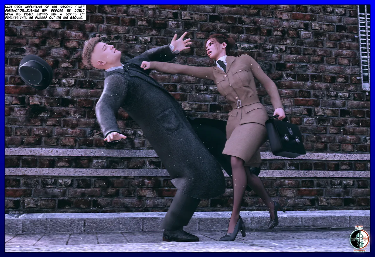 AG Blunder Woman and Lady Britannia Saving Christmas 1-7 - Image 11