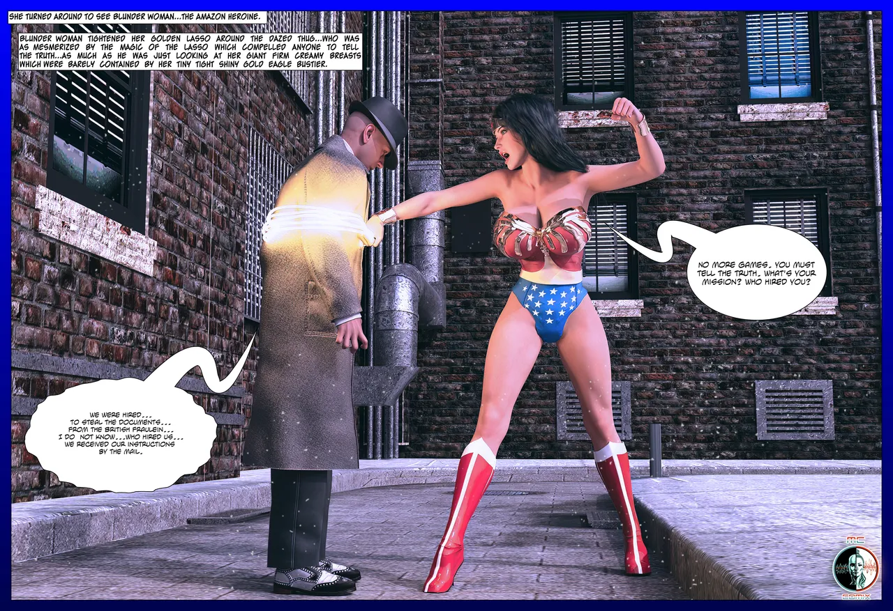 AG Blunder Woman and Lady Britannia Saving Christmas 1-7 - Image 12