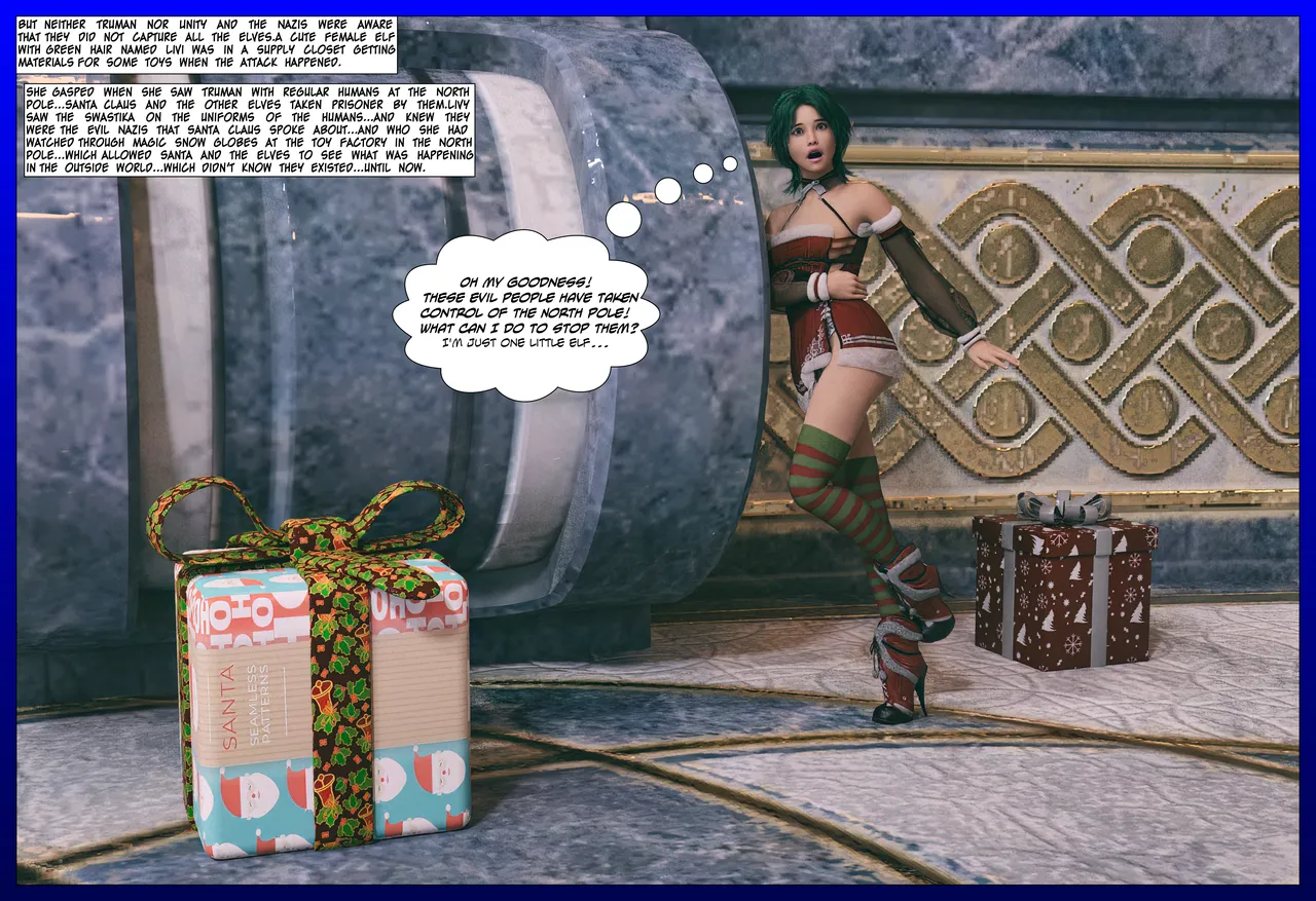 AG Blunder Woman and Lady Britannia Saving Christmas 1-7 - Image 20