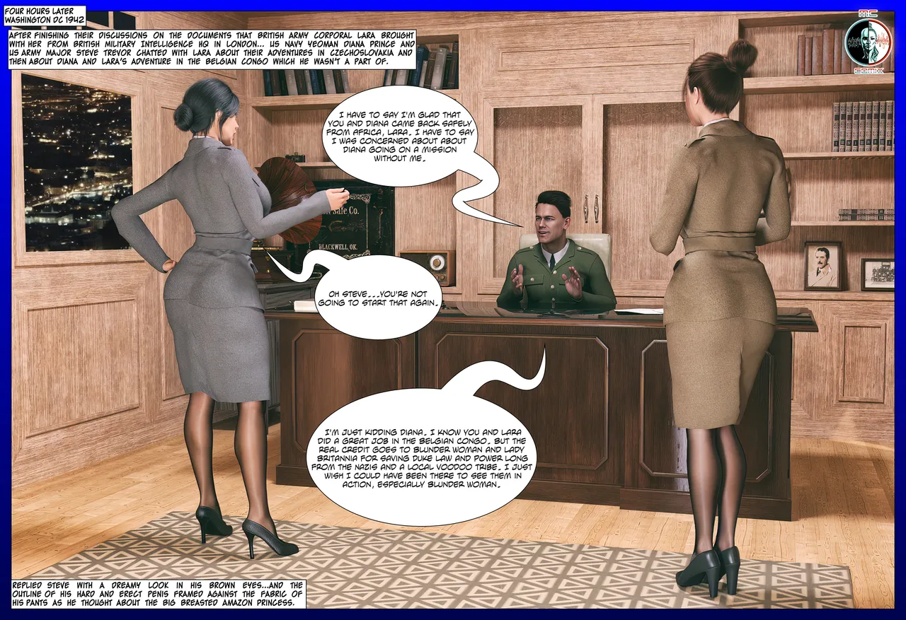 AG Blunder Woman and Lady Britannia Saving Christmas 1-7 - Image 23