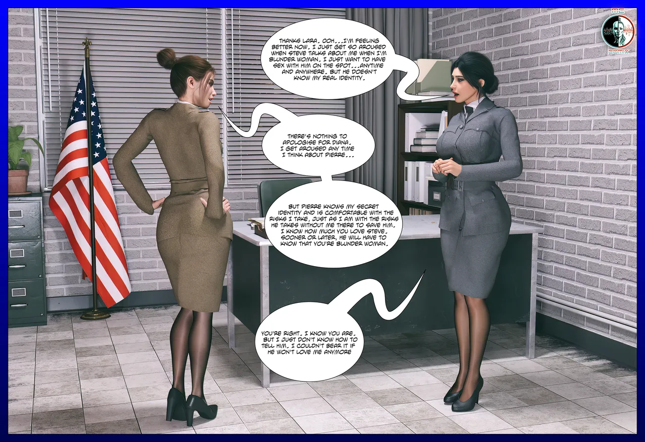 AG Blunder Woman and Lady Britannia Saving Christmas 1-7 - Image 26