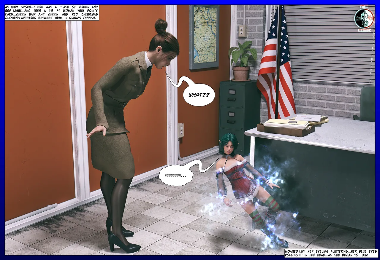 AG Blunder Woman and Lady Britannia Saving Christmas 1-7 - Image 27