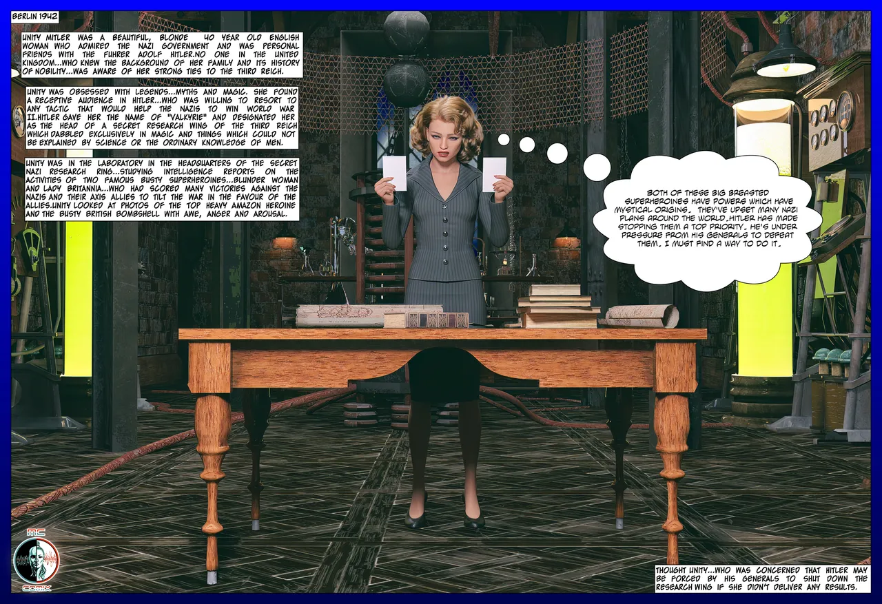 AG Blunder Woman and Lady Britannia Saving Christmas 1-7 - Image 2