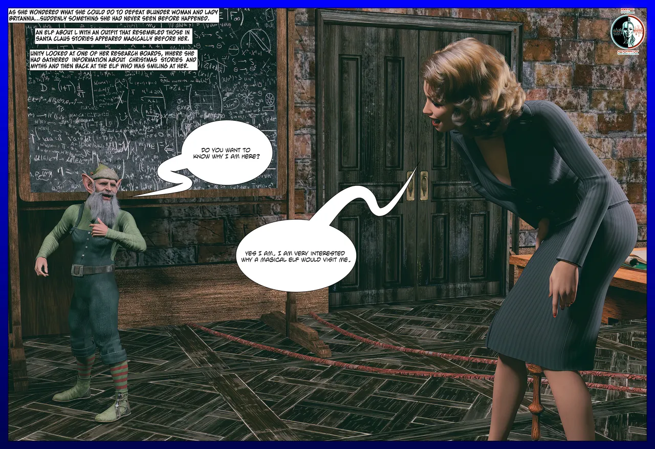 AG Blunder Woman and Lady Britannia Saving Christmas 1-7 - Image 3