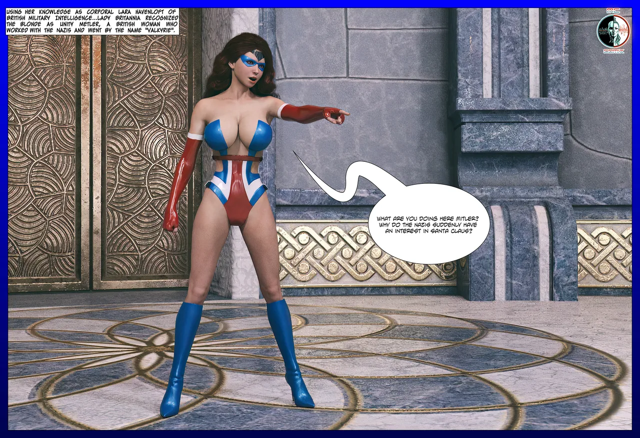 AG Blunder Woman and Lady Britannia Saving Christmas 1-7 - Image 62