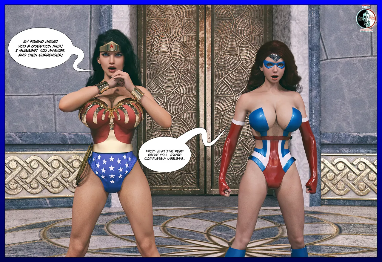 AG Blunder Woman and Lady Britannia Saving Christmas 1-7 - Image 64