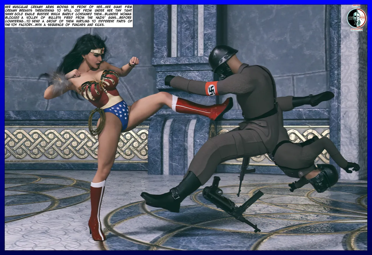 AG Blunder Woman and Lady Britannia Saving Christmas 1-7 - Image 66