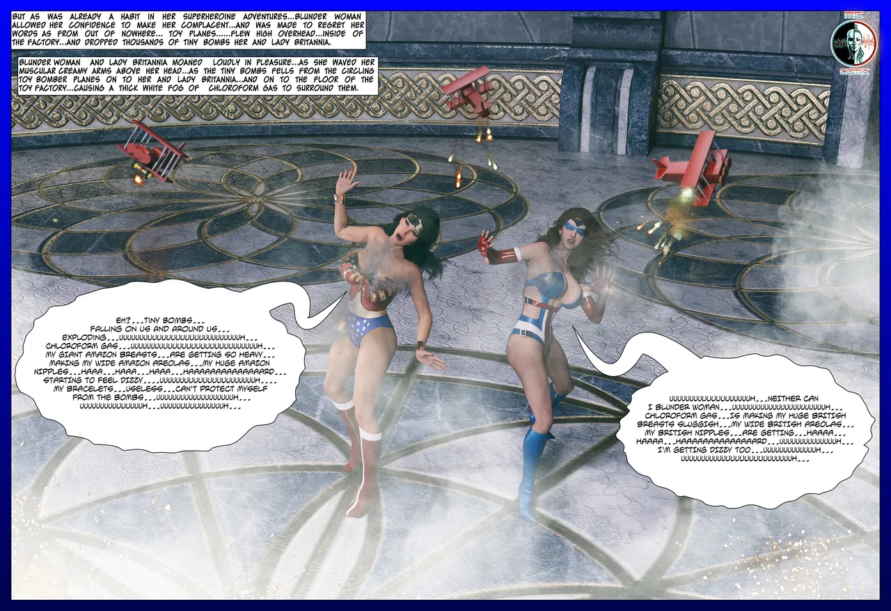 AG Blunder Woman and Lady Britannia Saving Christmas 1-7 - Image 69