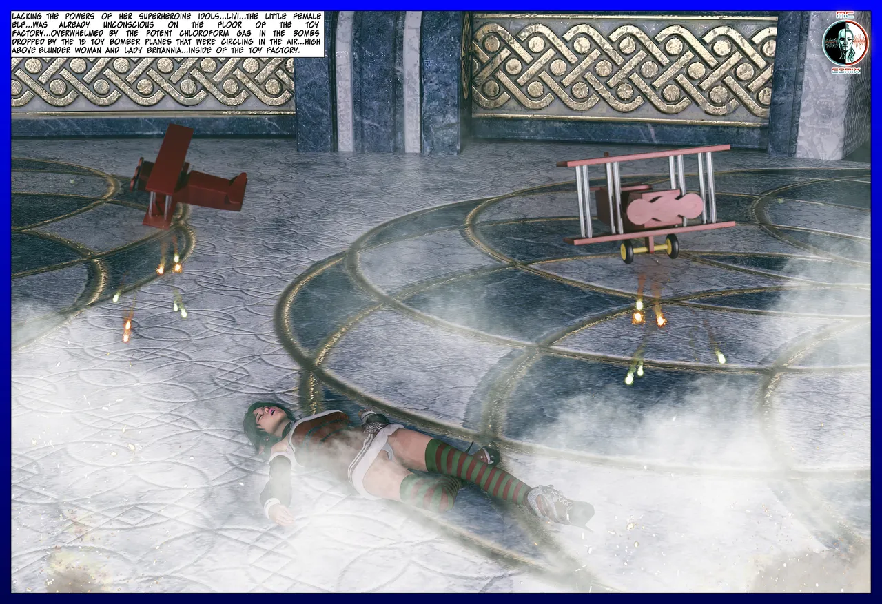 AG Blunder Woman and Lady Britannia Saving Christmas 1-7 - Image 70