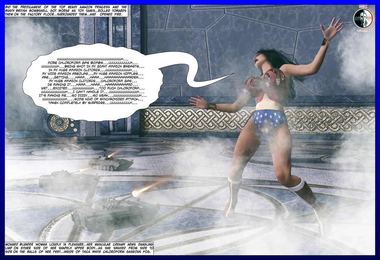 AG Blunder Woman and Lady Britannia Saving Christmas 1-7 - Image 71