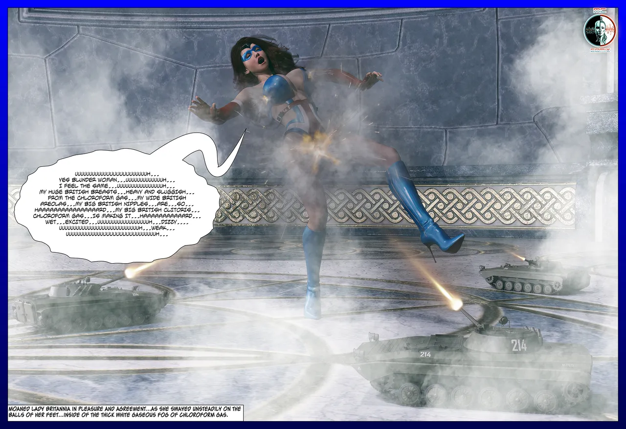 AG Blunder Woman and Lady Britannia Saving Christmas 1-7 - Image 72