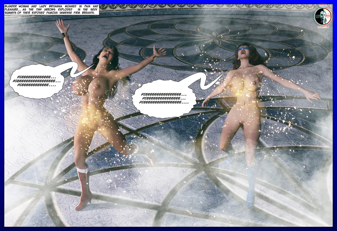 AG Blunder Woman and Lady Britannia Saving Christmas 1-7 - Image 76