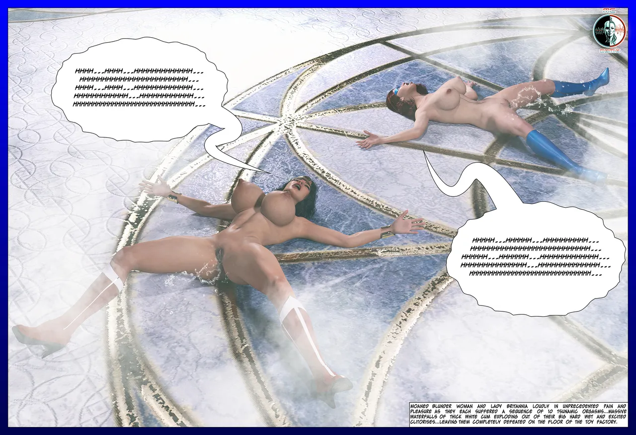 AG Blunder Woman and Lady Britannia Saving Christmas 1-7 - Image 84