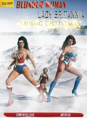AG Blunder Woman and Lady Britannia Saving Christmas 1-7 Thumbnail