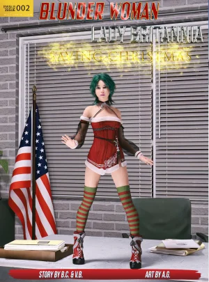 AG Blunder Woman and Lady Britannia Saving Christmas 1-7 - Page 22
