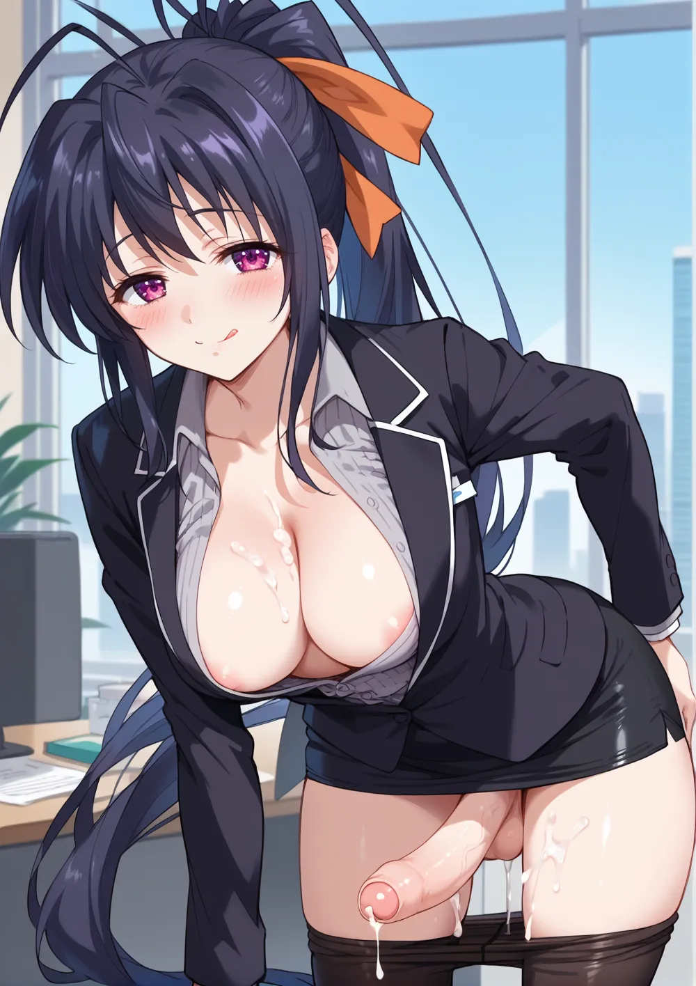 AgrenSoufer Futanari Akeno HighSchool DxD Patreon - Image 106