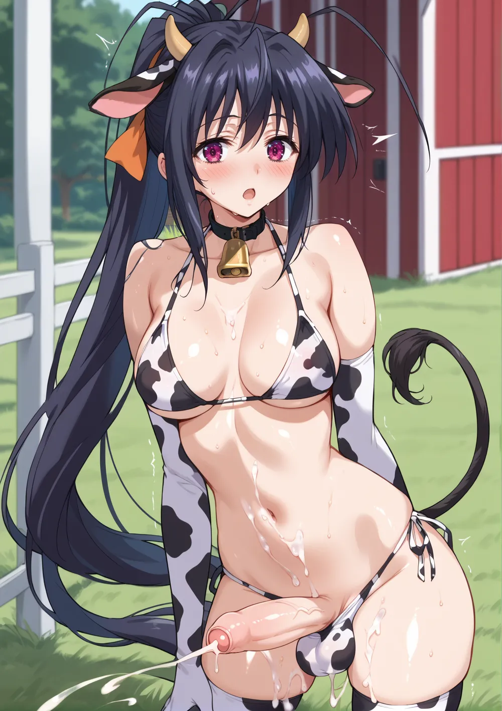 AgrenSoufer Futanari Akeno HighSchool DxD Patreon - Image 54