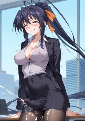 AgrenSoufer Futanari Akeno HighSchool DxD Patreon - Page 100