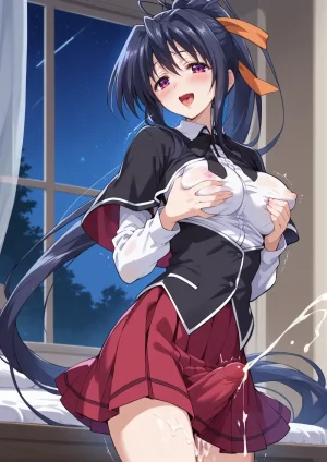 AgrenSoufer Futanari Akeno HighSchool DxD Patreon - Page 5