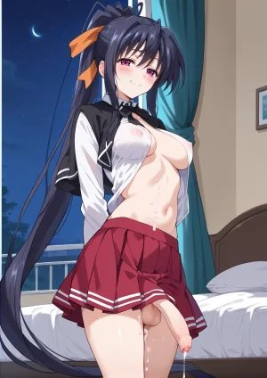 AgrenSoufer Futanari Akeno HighSchool DxD Patreon - Page 9