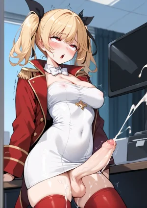 AgrenSoufer Futanari Nelson Azur Lane Patreon - Page 9