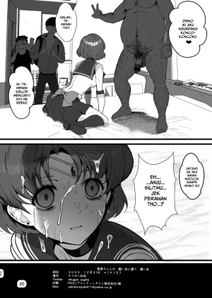 Ahugan Sugita A doujinshi where Ami-chan goes through a terrible experience Sailor Moon Javanese Gagak_Ireng - Page 21