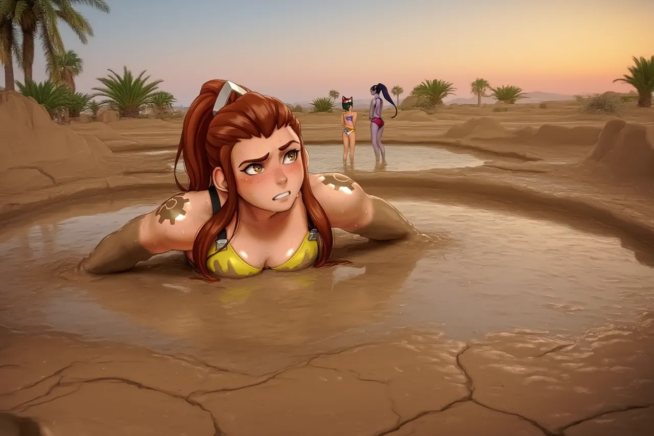 AIArtdump Trapped in Quicksand and Mud - Image 100